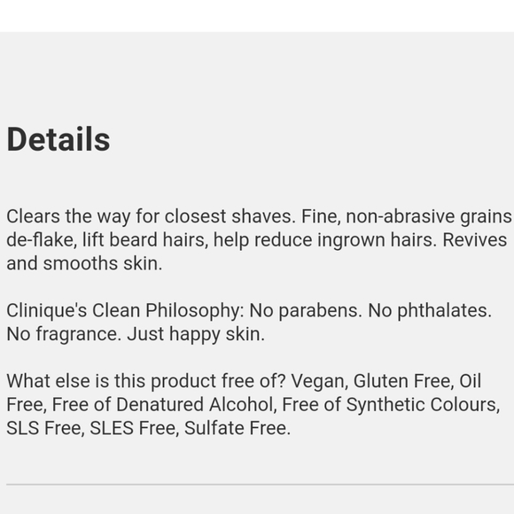 CLINIQUE FOR MEN FACE SCRUB EXFOLIANT. - Picture 4 of 5